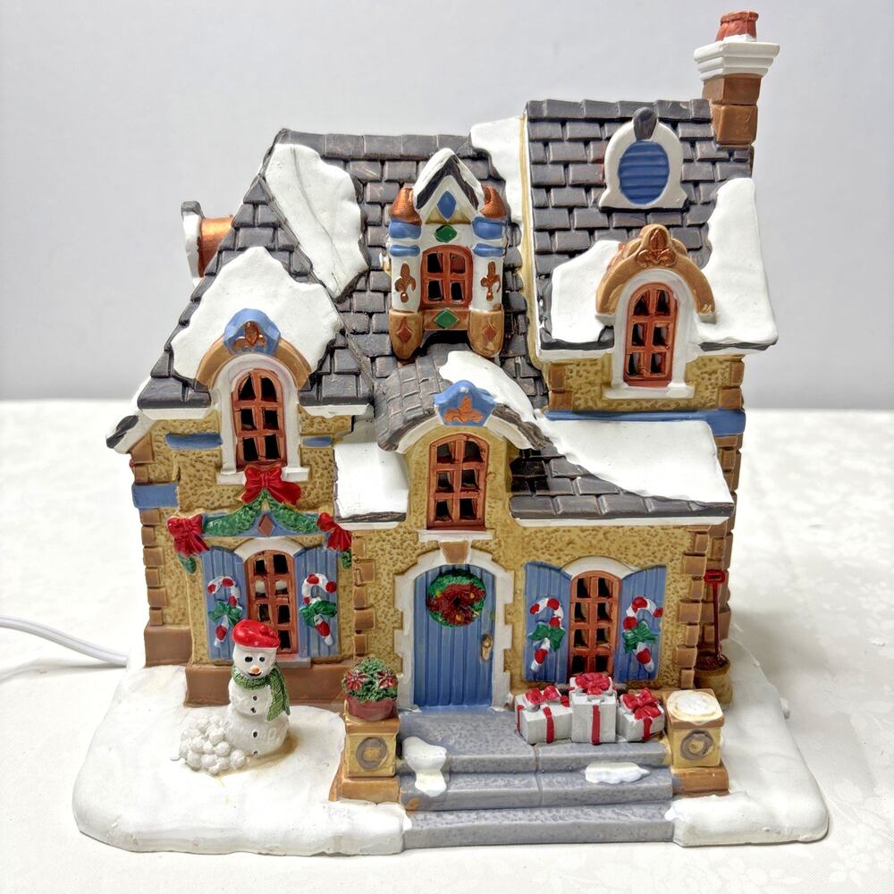 Lemax Christmas Village Pierre’s Christmas Building 2013 Retired IOB EUC READ - Picture 2 of 7